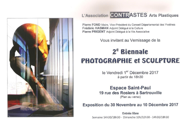 2eme biennale photographie et sculpture