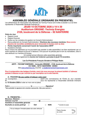 Convocation ag 15 oct 2026