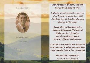 Jean paradeise